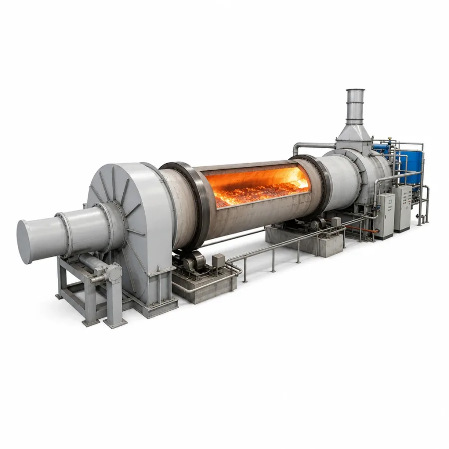 Rotary Kiln Aktivasi & Rotary Cooler